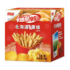 卡迪那95°c北海道風味薯條原味12盒