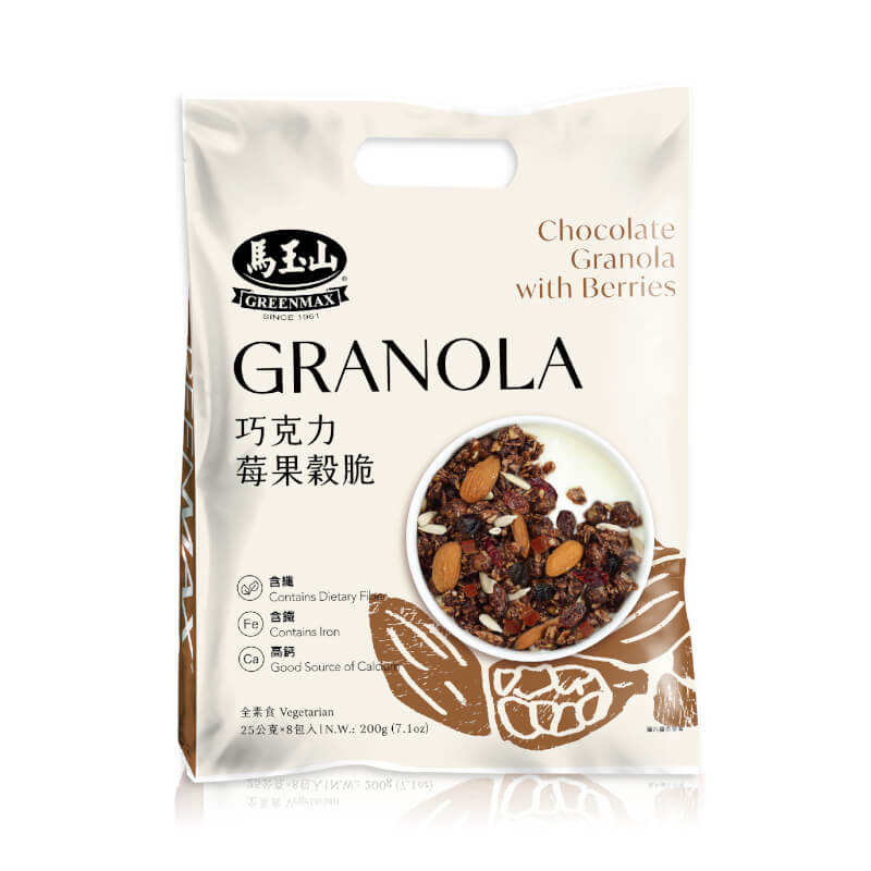 巧克力莓果穀脆