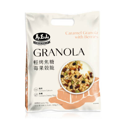 輕烤焦糖莓果穀脆